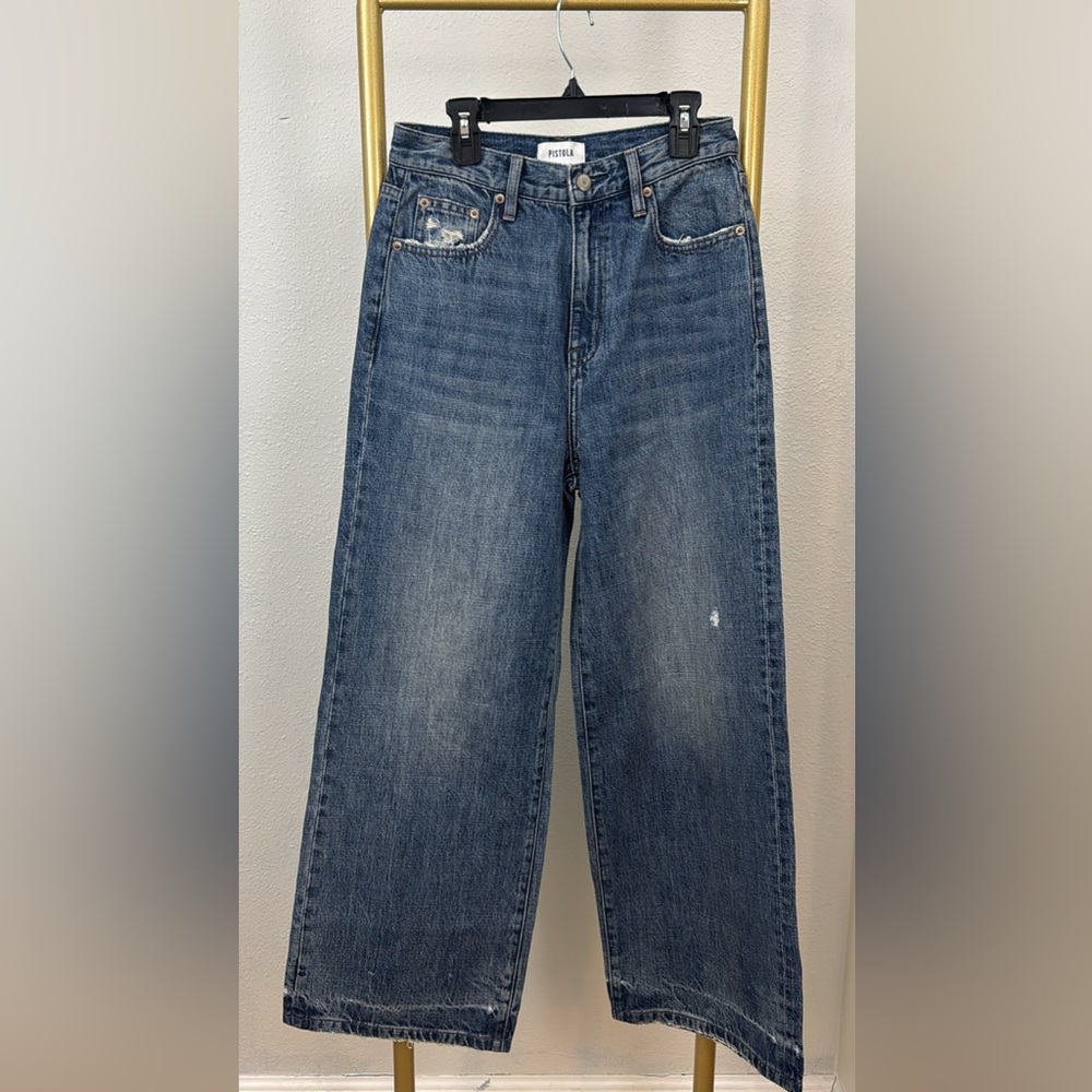 Pistola Relaxed Fit Blue Jeans